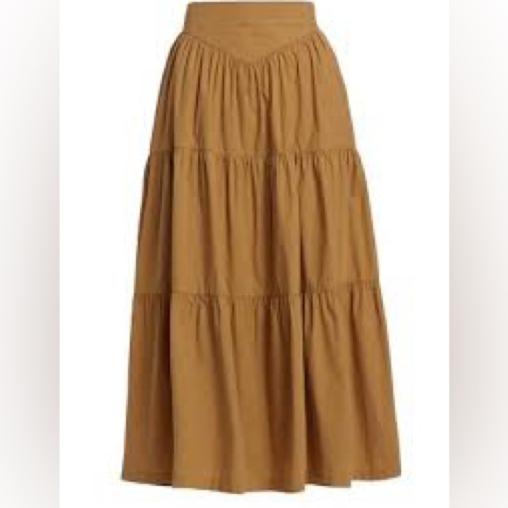 NWOT Doen Sanremo Skirt in Coriander XXS